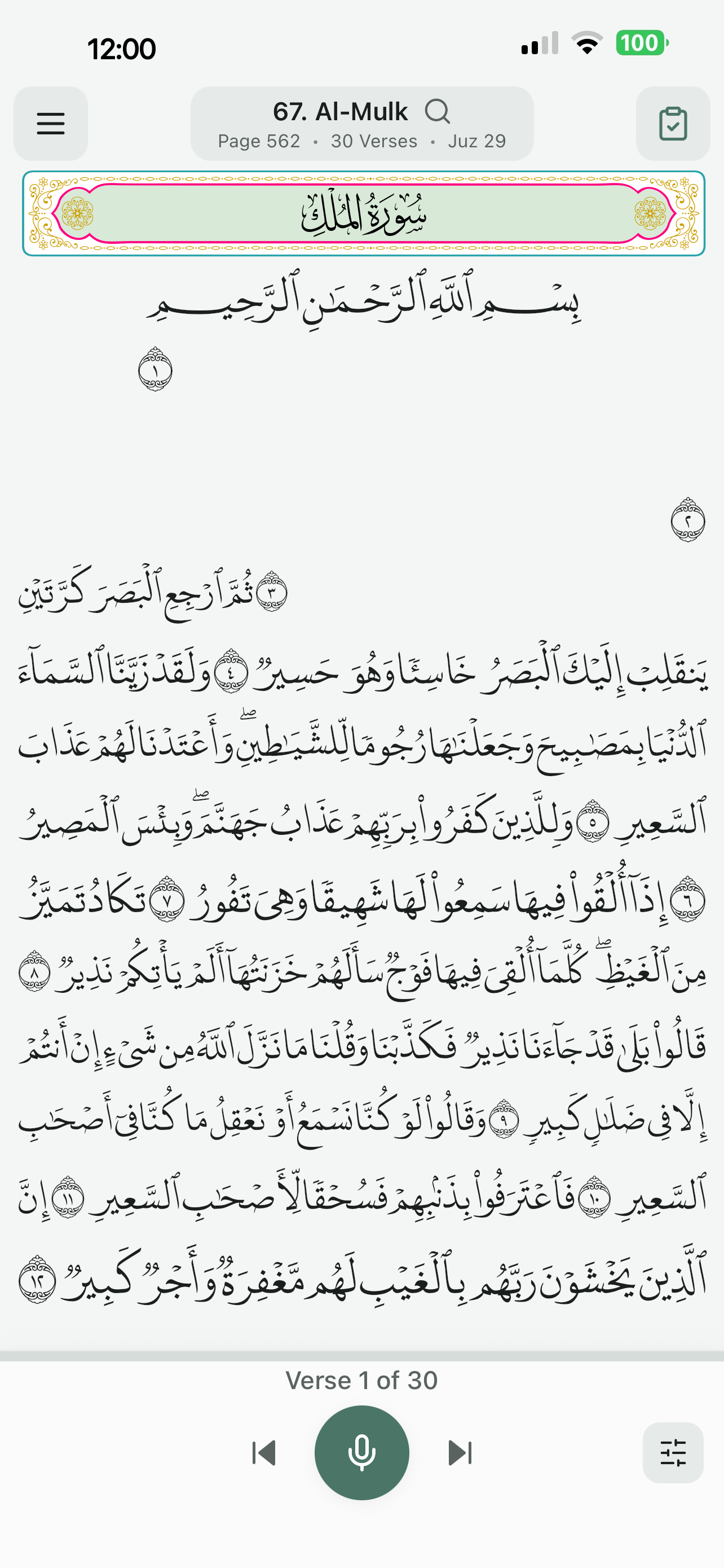 Memorization test mode